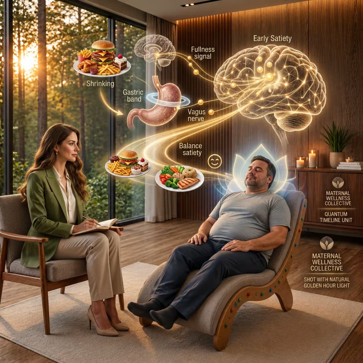Virtual Hypnogastric Banding